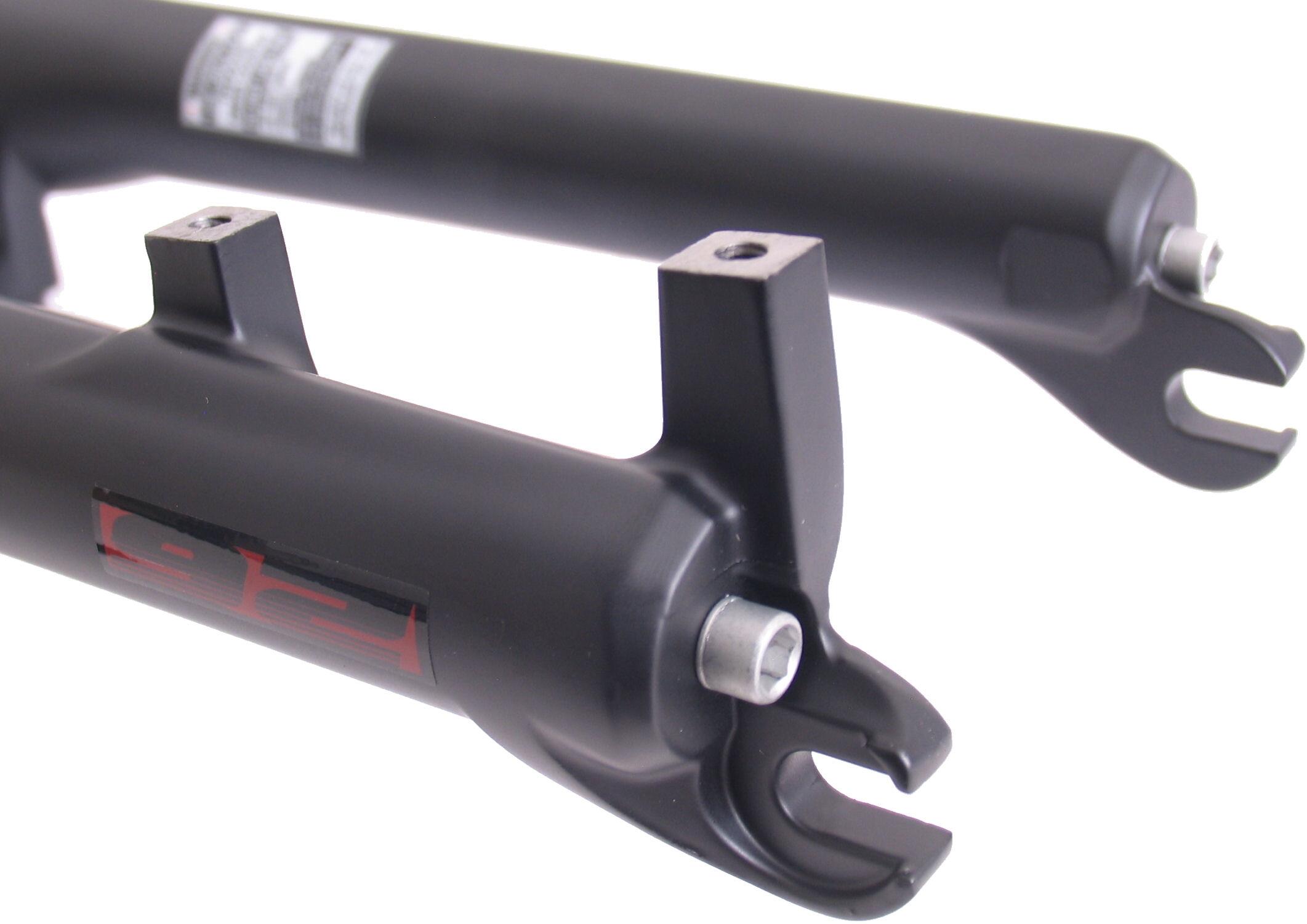 Forcella ammortizzata Spinner 24" 70 mm, alluminio, 1 1/8", V‑brake + IS. 3/4
