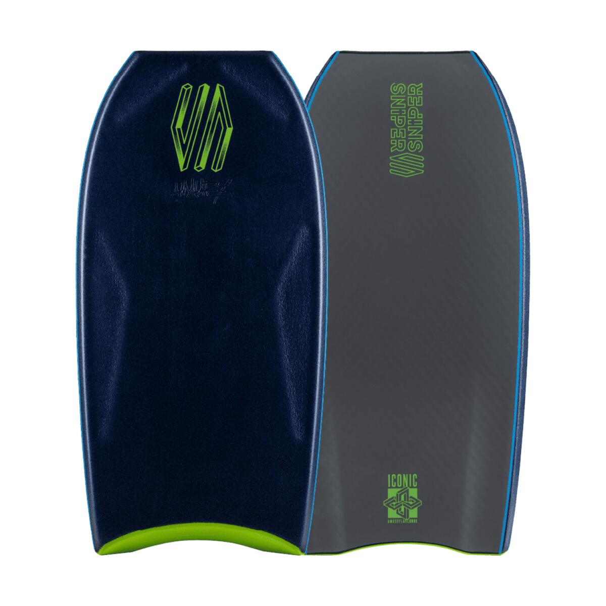 Sniper - Iconic Inf Pp Mid Amaury Lavernhe - Pro Series Bodyboard - Bodyboard - Bleu - Decathlon