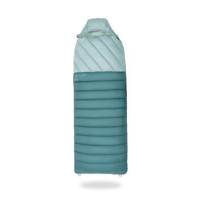 Justcamp Melvin breiter Camping Schlafsack - 3 Jahreszeiten (4 - 25 °C)