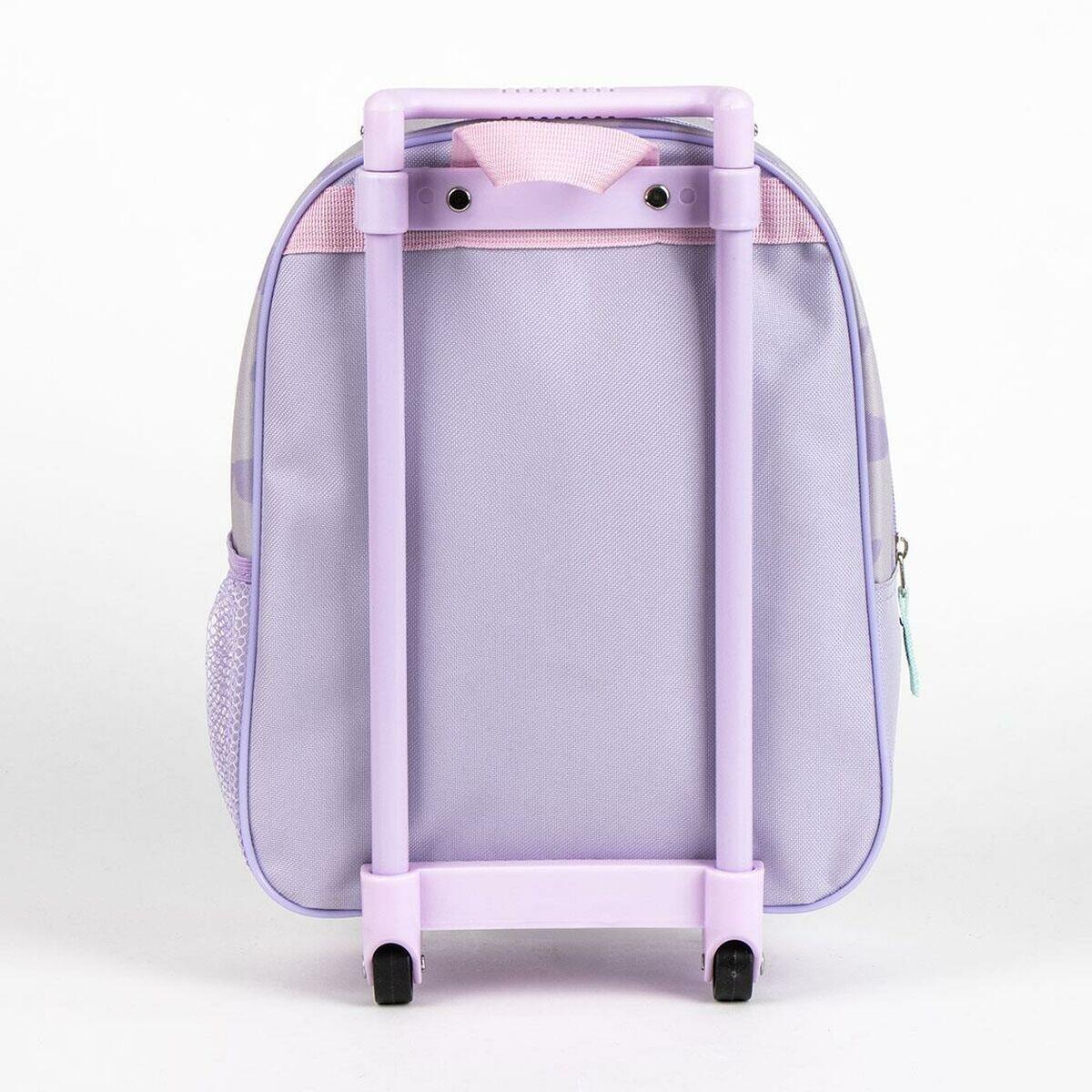Trolley per la Scuola Stitch 67 % Poliestere 3/5