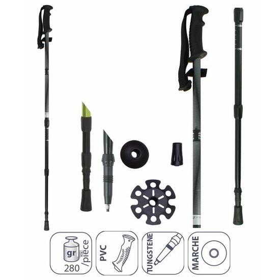Bâton de randonnée aluminium Élémenterre Strollers