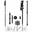Strollers bâton de randonnée aluminium