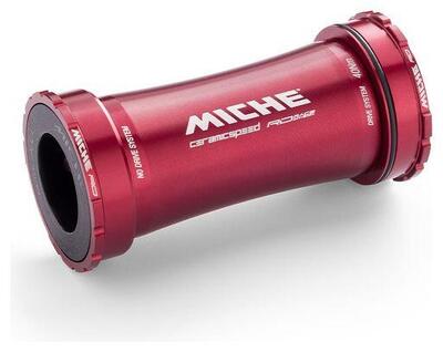 Miche integrale rd 86.5x41mm (bb86) ceramic speed red bottom bracket