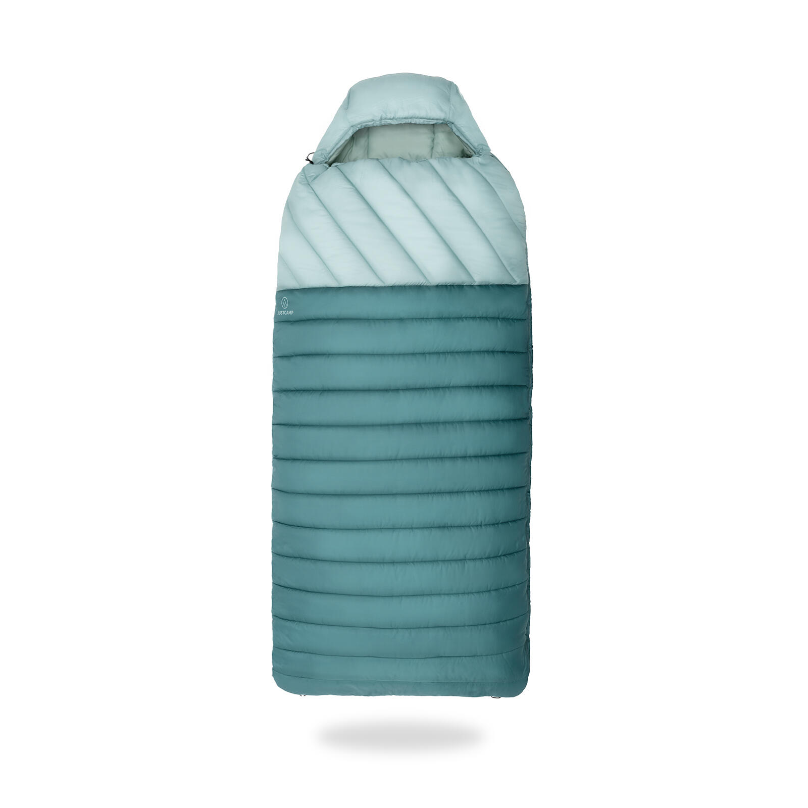 JUSTCAMP Camping Schlafsack Melvin XXL 4 - extra breiter Deckenschlafsack Erwachsene