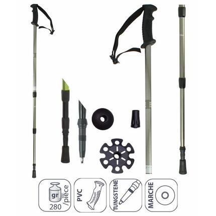 Bâton de randonnée aluminium Élémenterre Strollers