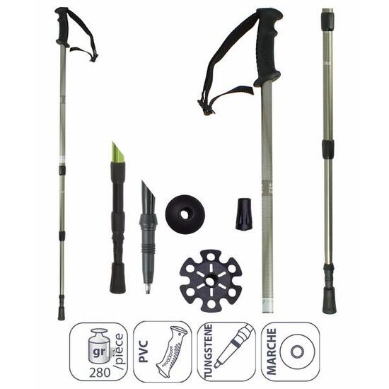 Bâton de randonnée aluminium Élémenterre Strollers