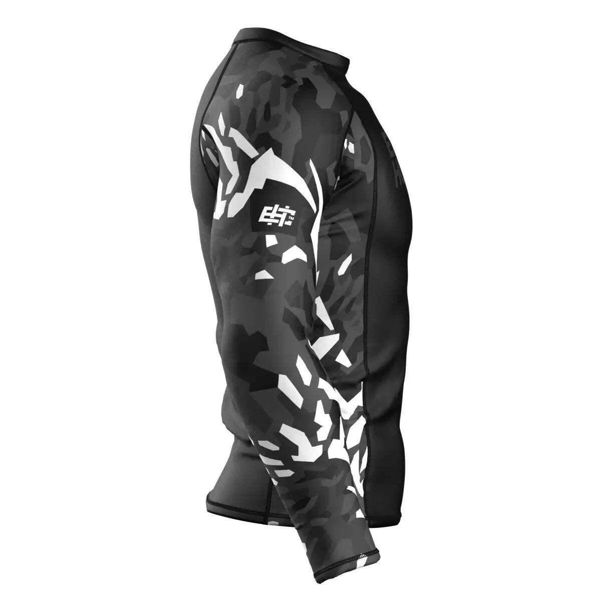Langarm rashguard voor heren voor MMA EXTREME HOBBY BLACK PANTHER 3/6
