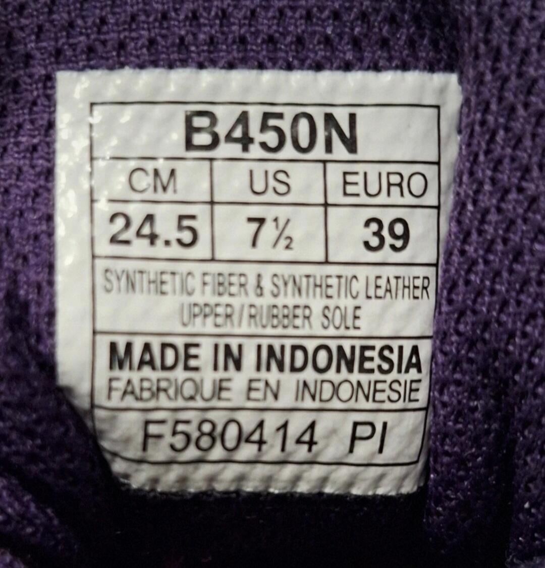Entre Particuliers - Chaussures d'intérieur violettes Asics 4/4