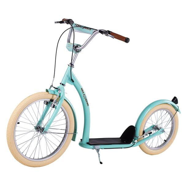 Nils Extreme - Scooter Avec Pompe. Roues Wh222 Nils Extreme - Trottinette - Vert - Taille Unique - Decathlon