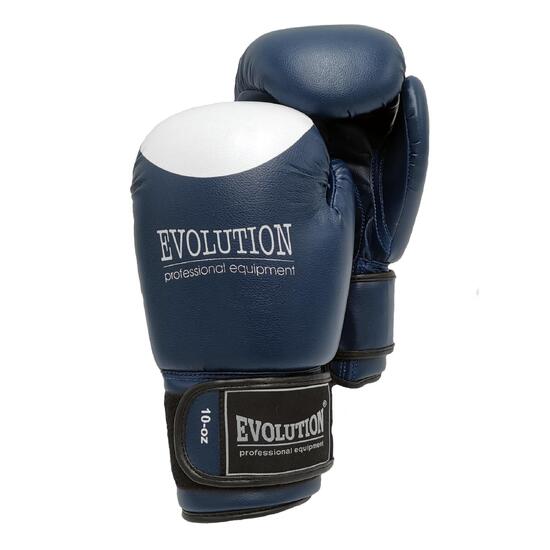 Rękawice bokserskie Evolution Professional Equipment Pro Blue