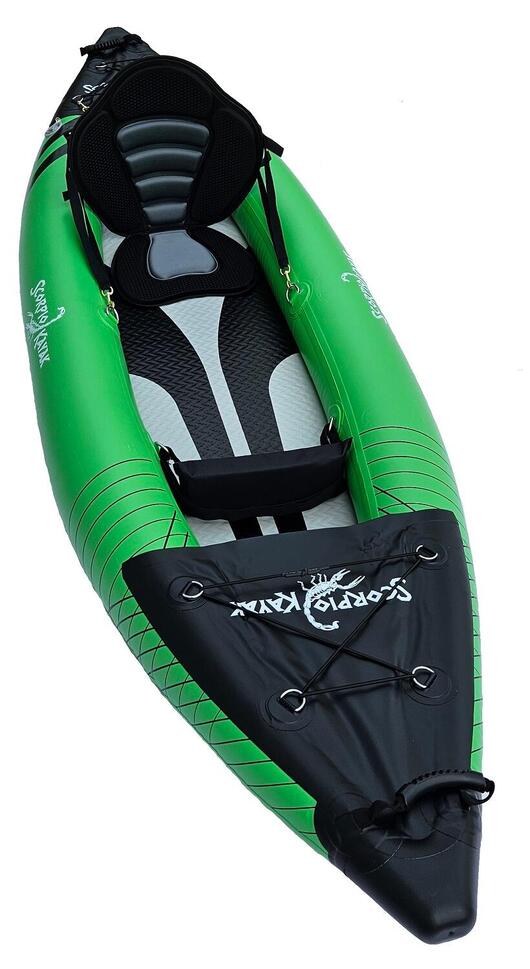 Kajak jednoosobowy pneumatyczny turystyczny do pływania Scorpio kayak Hybrid I
