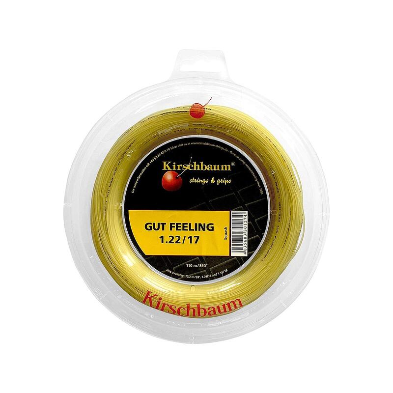 Naciag do squasha Kirschbaum Gut Feeling 1,22 mm 110 m