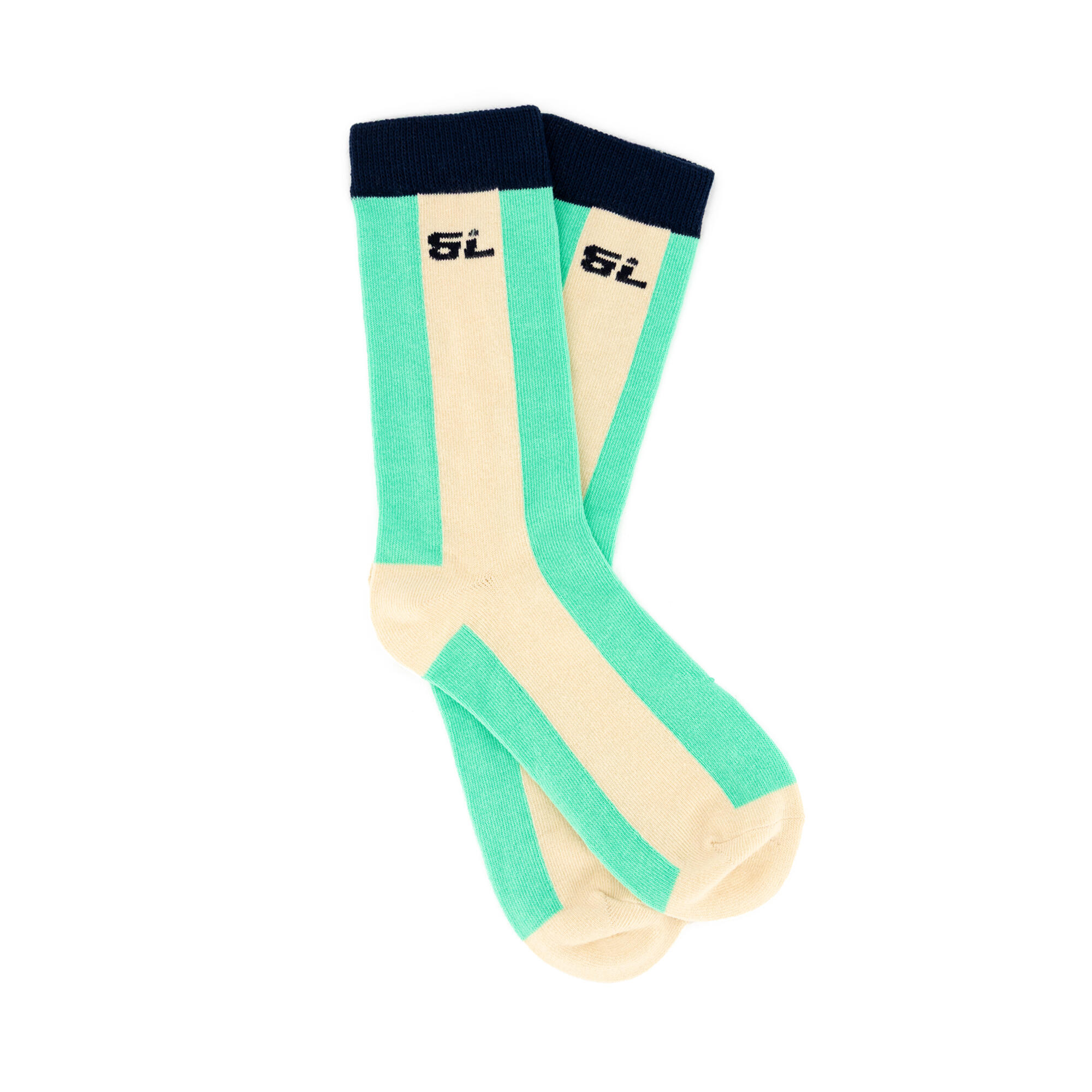 Black Limba - Chaussette Longue Row  Pour Femmes Black Limba - Chaussettes - Vert - Taille Unique - Decathlon