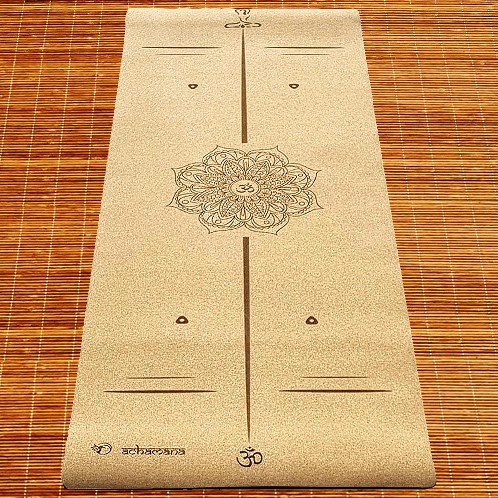 Esterilla de yoga corcho 6mm +Bolsa de corcho, 3 materiales para mayor confort 5 5/7