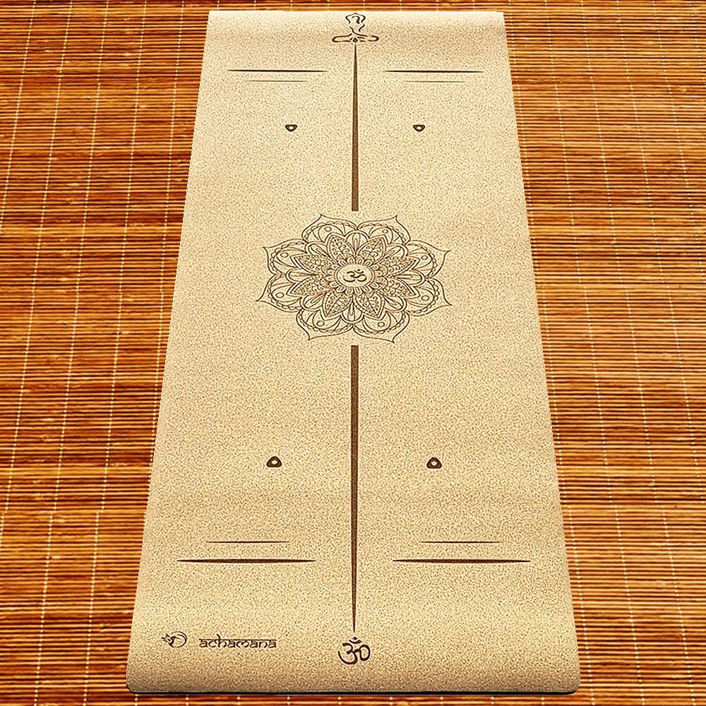 Esterilla de yoga corcho 6mm +Bolsa de corcho, 3 materiales para mayor confort 5 2/7
