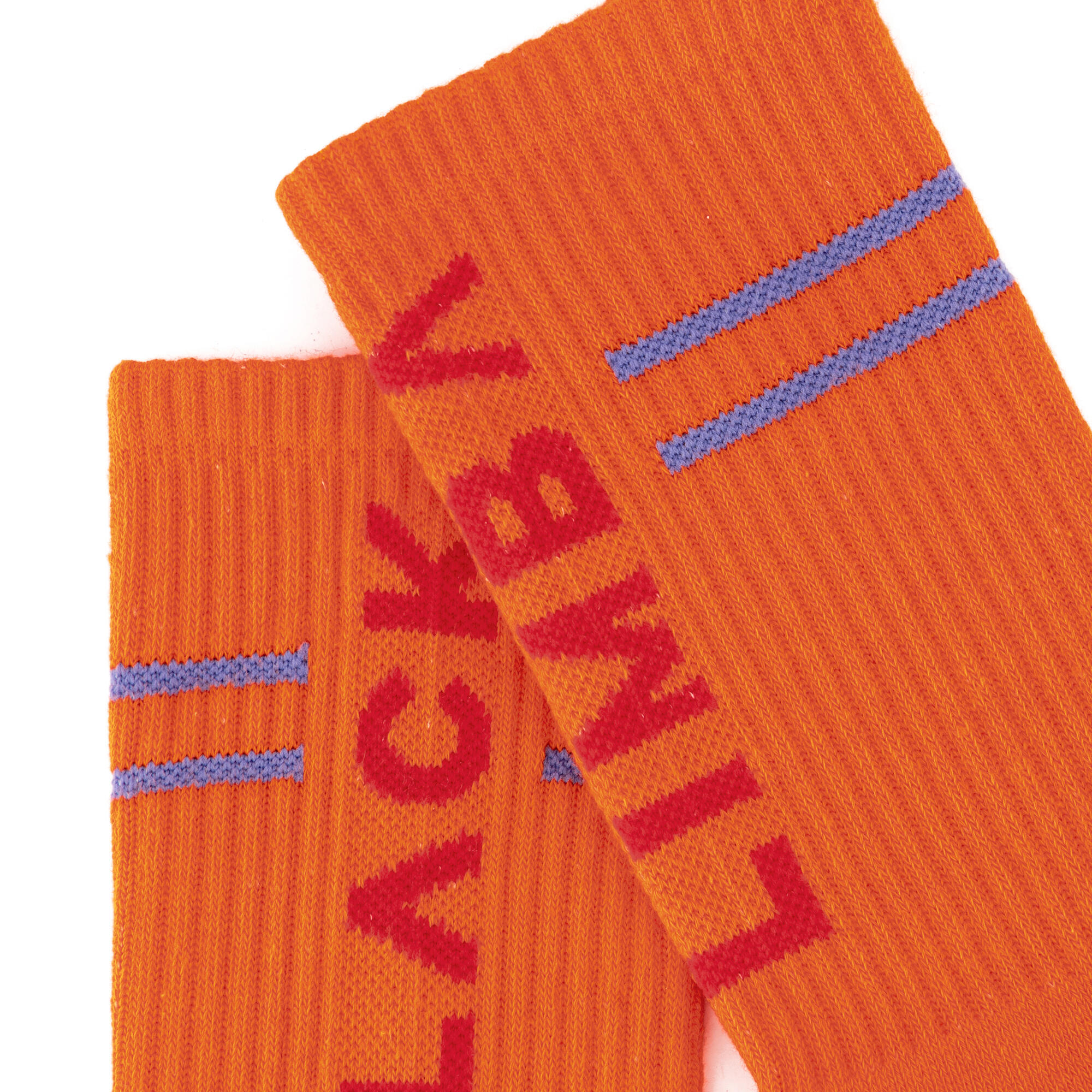 Calcetín largo Pace  de mujer Black Limba Orange 2/2