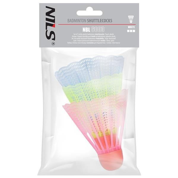 NILS Badminton shuttles NBL6013 NYLON 3 STK. NILS