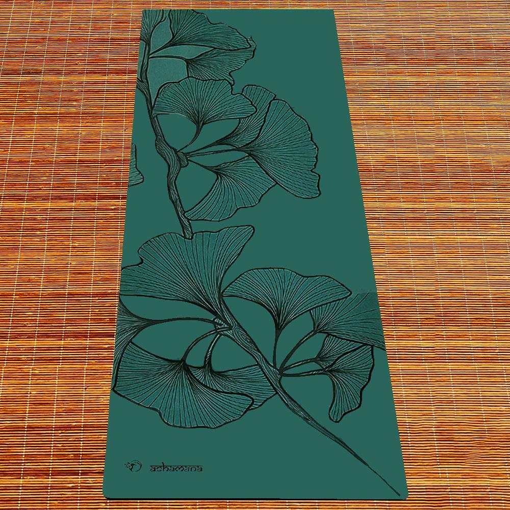 Tapete de yoga de caucho-eco PU ultra antideslizante 5mm para todas las manos 2/5