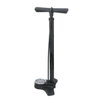 Handmatige vloerluchtpomp met manometer dunlop