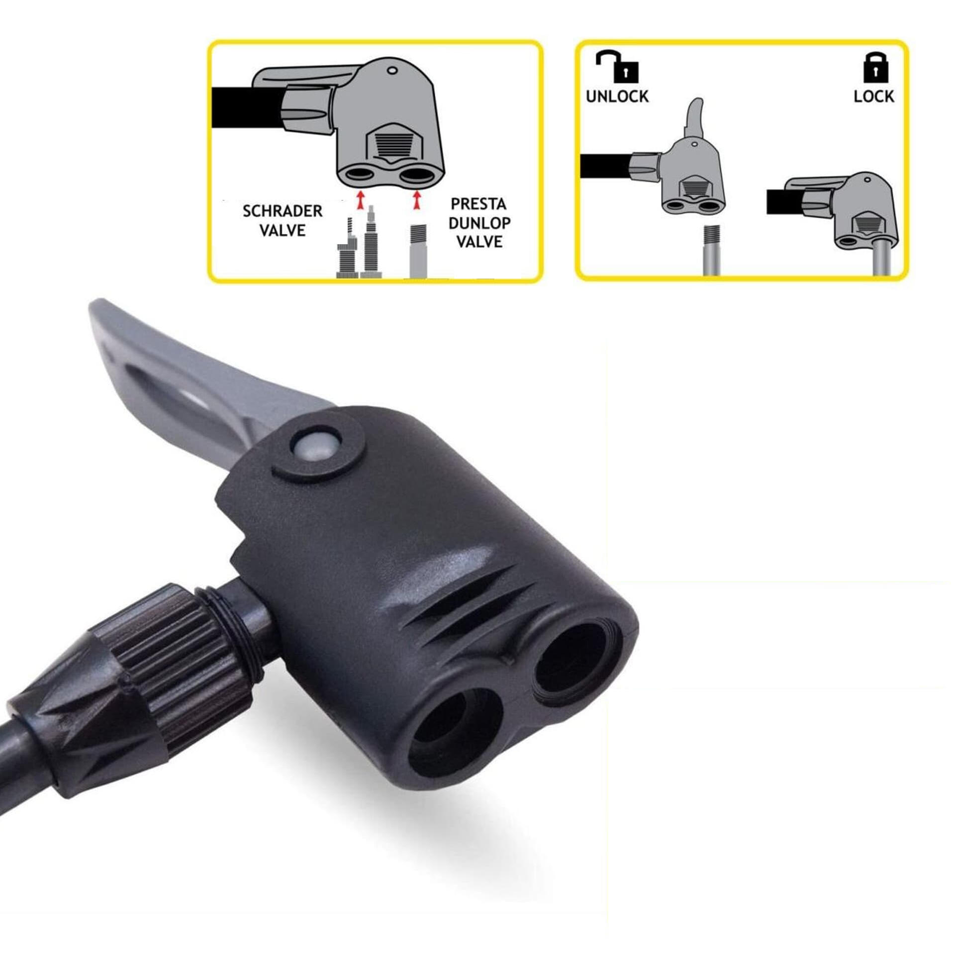 Pompa Ad Aria Manuale A Doppia Corsa - Per Materassi Ad Aria, Gommoni E Lettini Gonfiabili - Foto 9