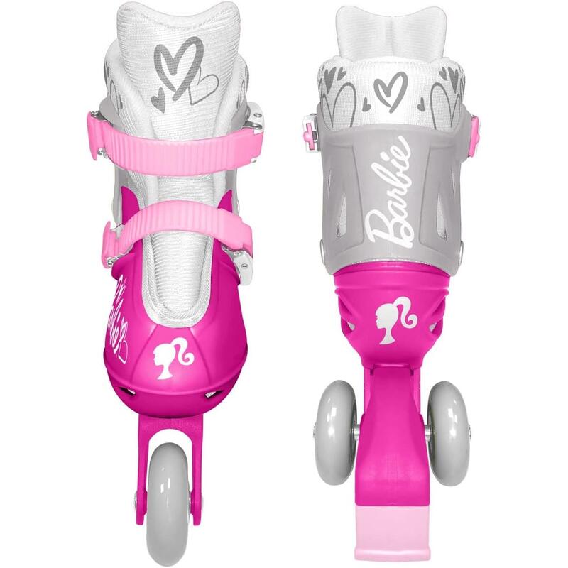Role reglabile 2 in 1 pentru copii, multicolor, marimea 27-30, Barbie