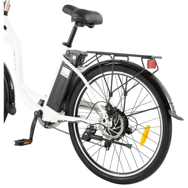 DYU C6 elektrische fiets voor volwassenen 26" 36V 12,5Ah accu 3/7