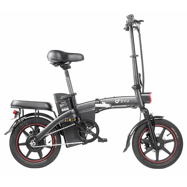 Składany rower elektryczny DYU A5 14 cali 350W 48V 7.5AH