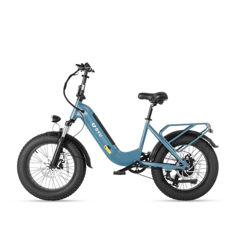 Vélo électrique DYU FF500 20 pouces, moteur 500 W, batterie 48 V
