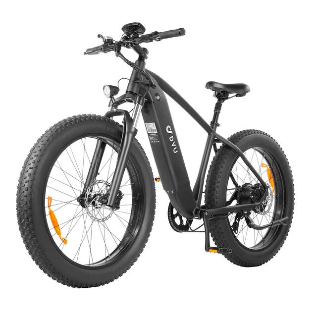 Dyu - Vélo Électrique Dyu King750 Pour Adulte, 26 Pouces, Batterie 48 V 20 Ah - Vélo Ville - Noir - Decathlon