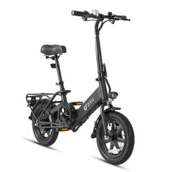 Vélo électrique DYU C3 14 pouces, batterie 36 V 7,5 Ah