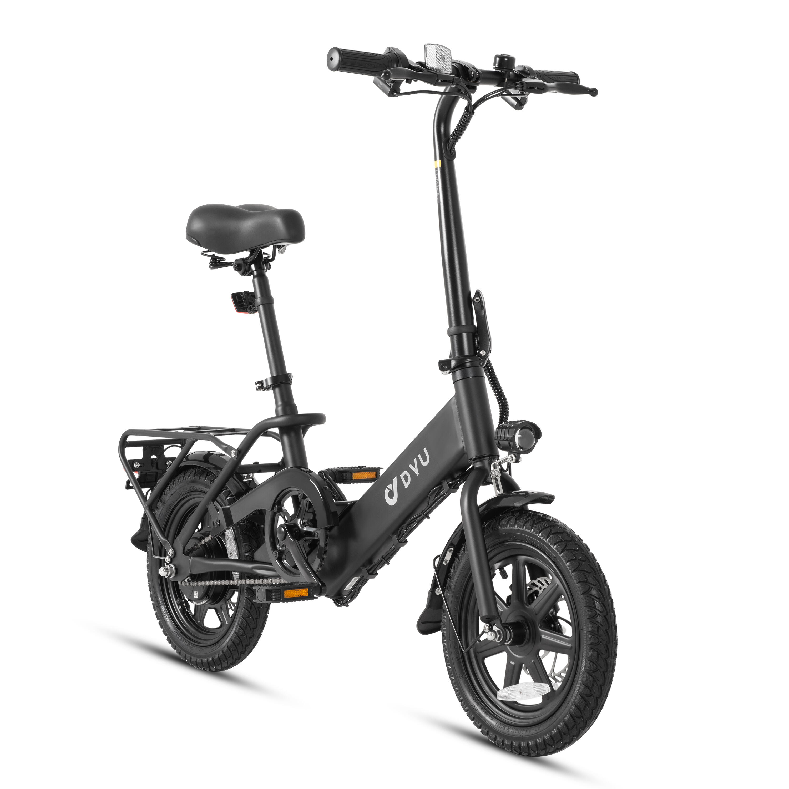 Składany rower elektryczny DYU C3 14 cali 350W 36V 7.5Ah