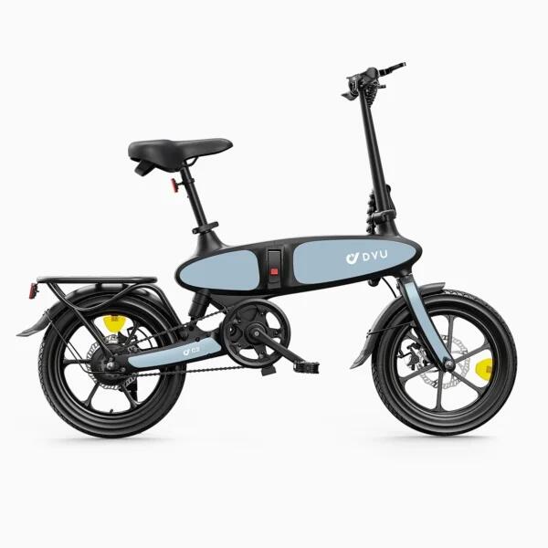 Składany rower elektryczny DYU C2 16 cali 250 W 48 V 7,5 Ah