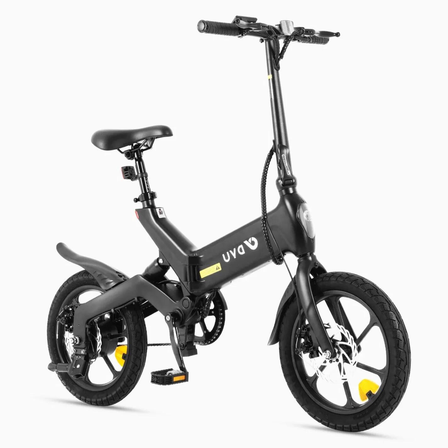 DYU A16 Opvouwbare elektrische fiets, 16'' 250W 36V 10Ah 4/6