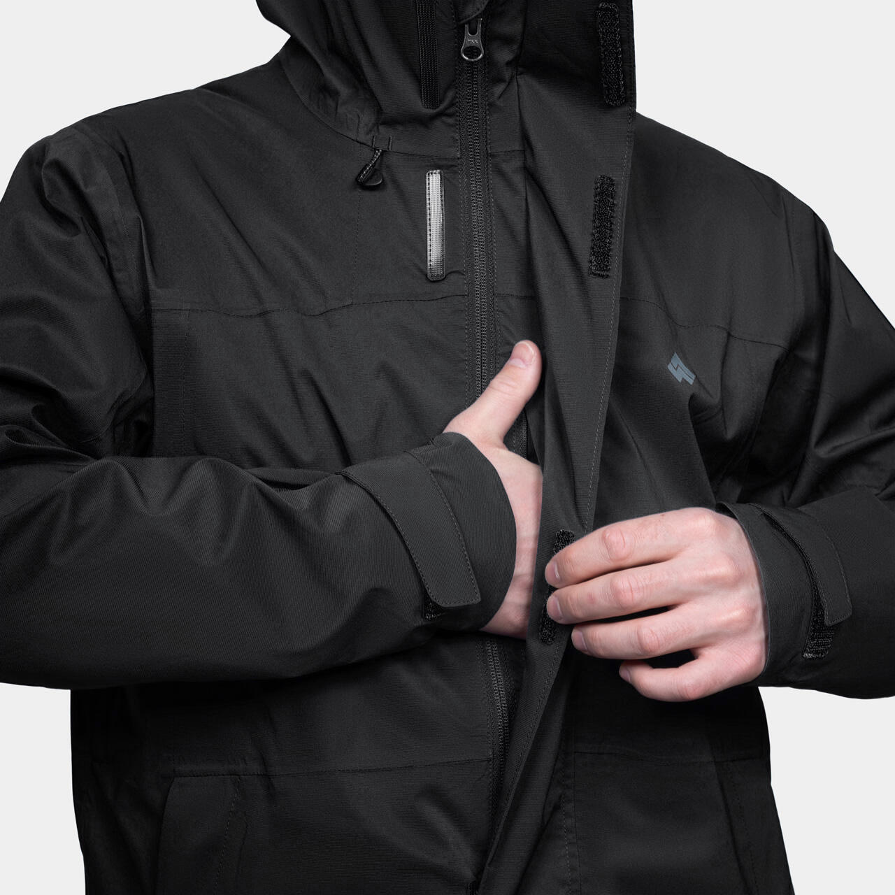 Veste de trek montagne Alpinus Arys - Homme 2 couches 3/7