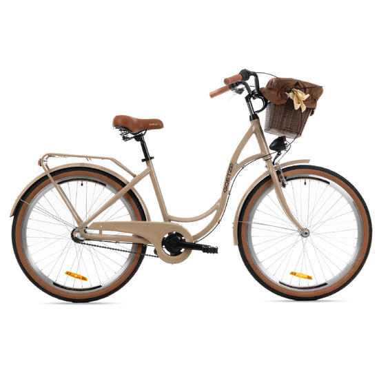 Rower miejski damski GOETZE Style 26" Alu NewLine 3B kosz