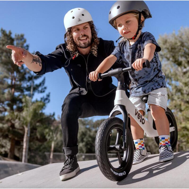 Velo l'équilibre Draisienne tout terrain - Yvelo pro blanc, Yvolution