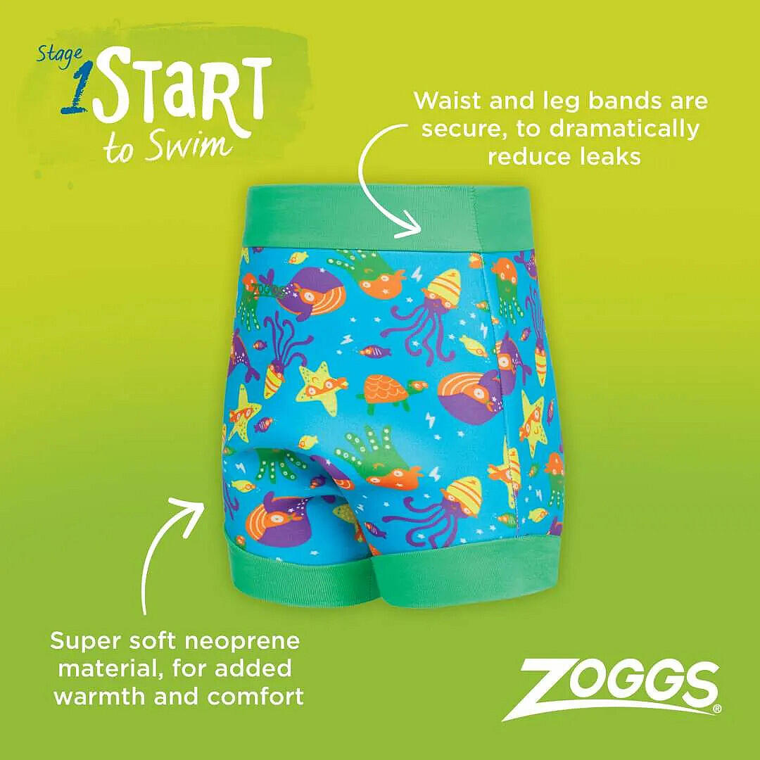 Neopren-Badeanzug für Jungen SWIMSURE NAPPY SUPER STAR 3/3