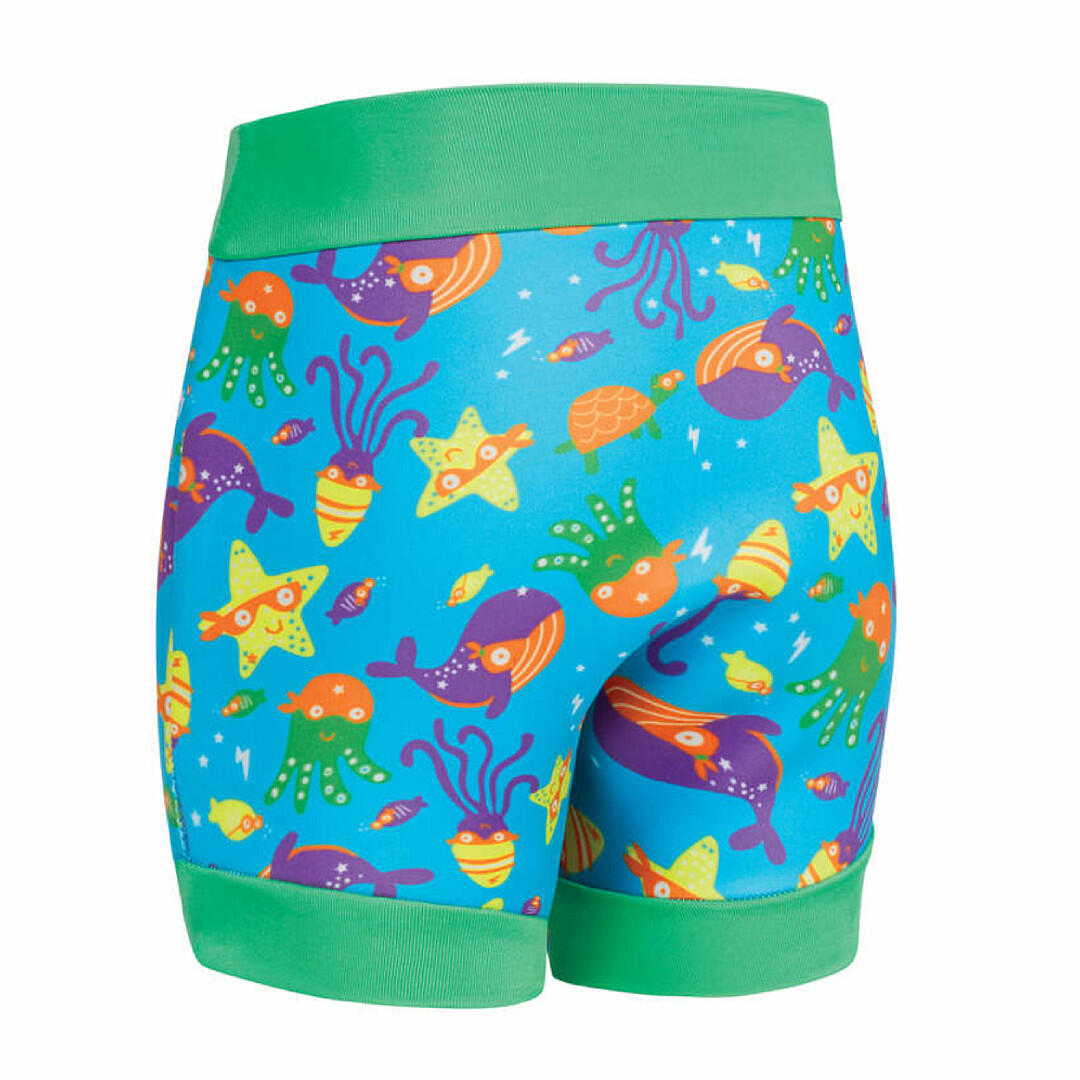 Neopren-Badeanzug für Jungen SWIMSURE NAPPY SUPER STAR 2/3