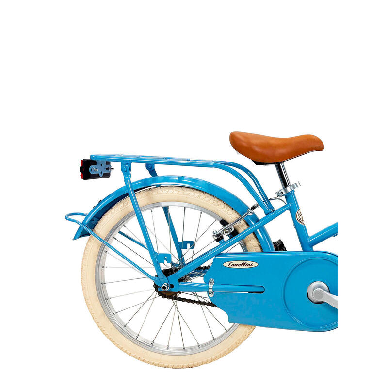 Bicicletă pentru fete Dolce Vita ROMA 20" 1 viteză cu coș - Bleu