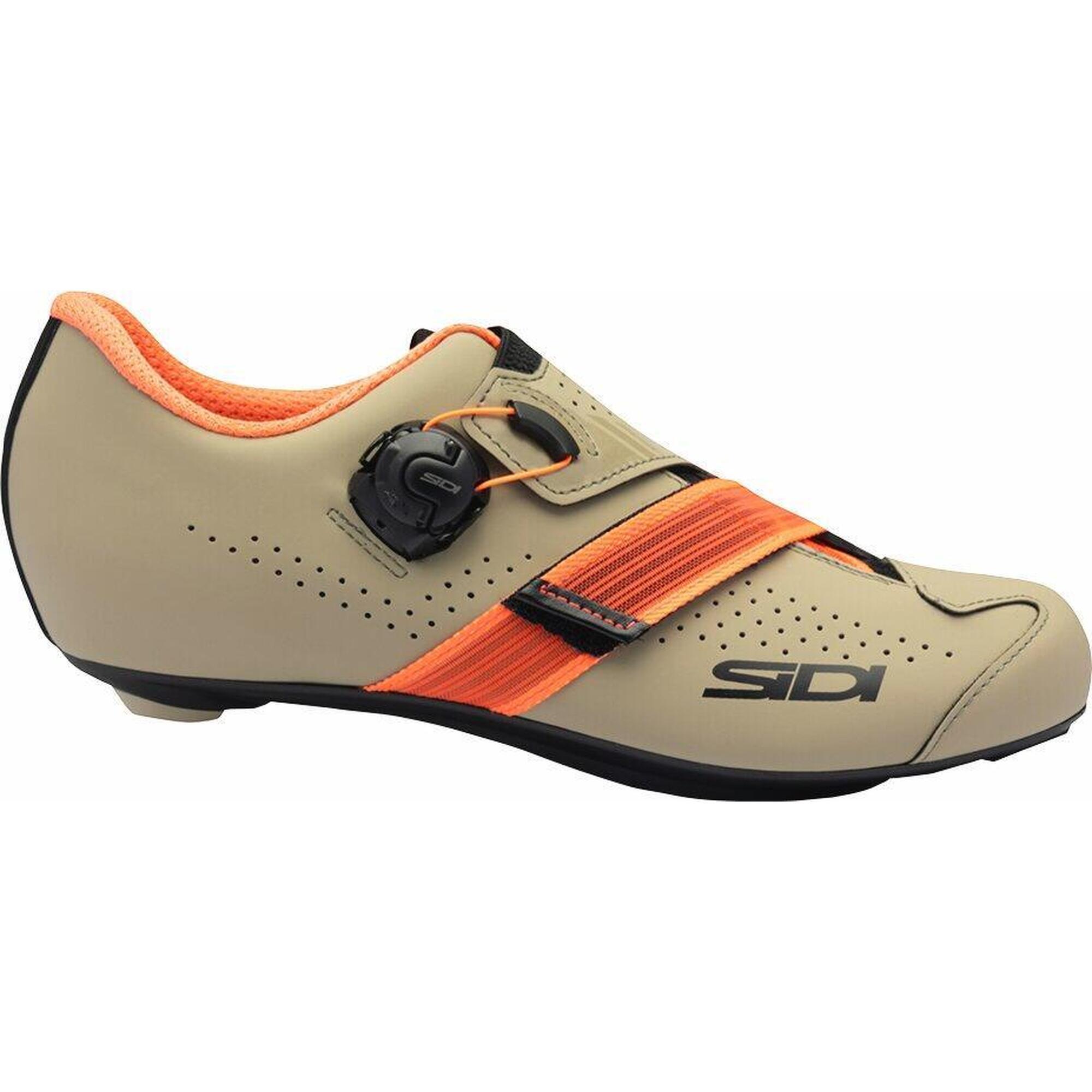 Sidi - Chaussures Prima Beige/corail - Chaussures De Vélo - Beige|orange - 45 - Decathlon