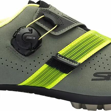 AERTIS shoes, military green/yellow