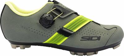 Aertis schoenen, militair groen/geel