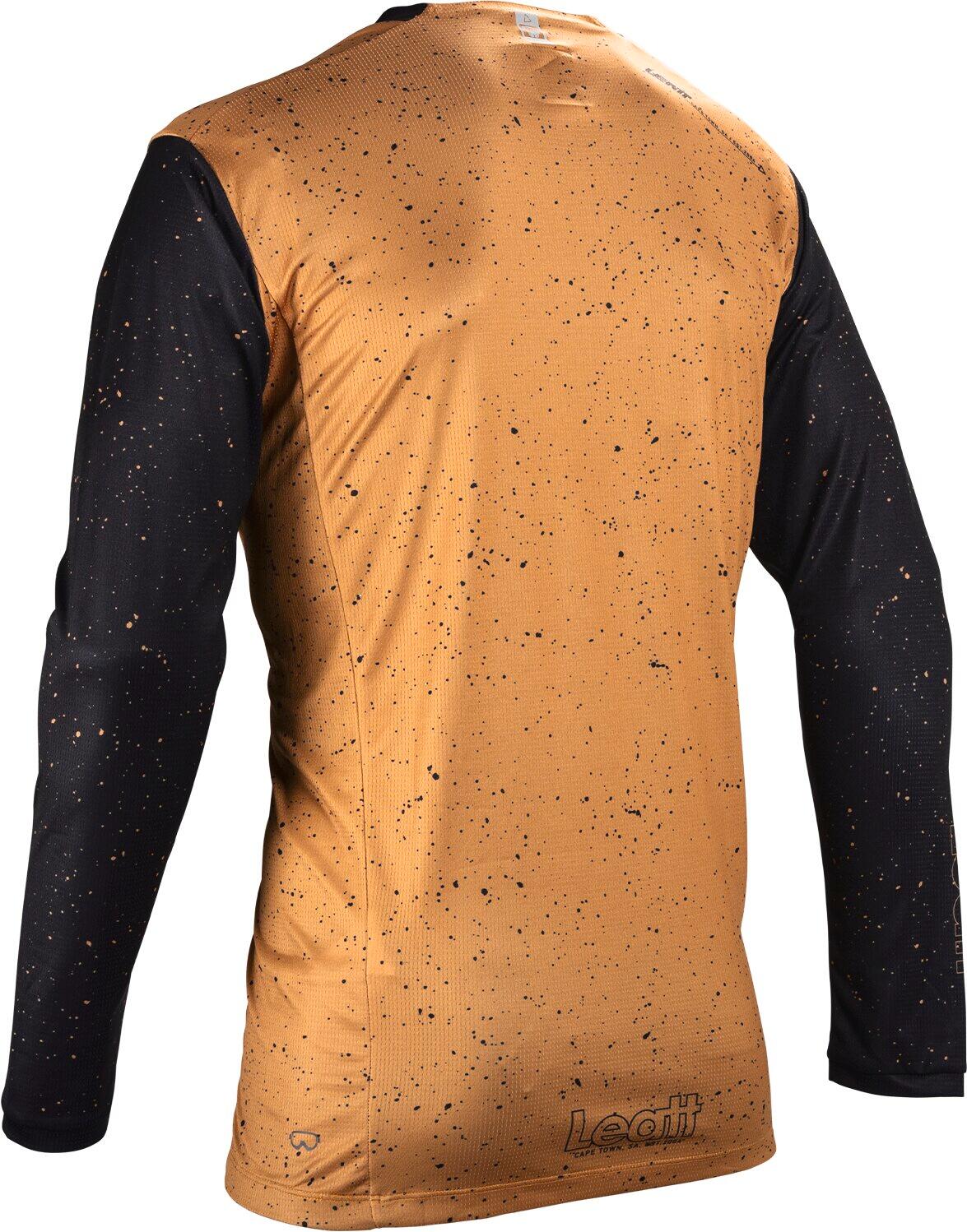 Camiseta MTB Enduro 4.0 elástica de manga larga marrón para hombre 2/7