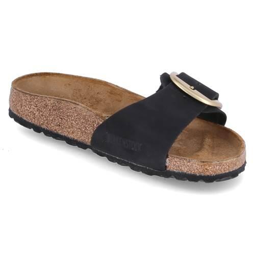 Sandales Bio Femme Birkenstock Madrid Big Buckle Noir 5/6