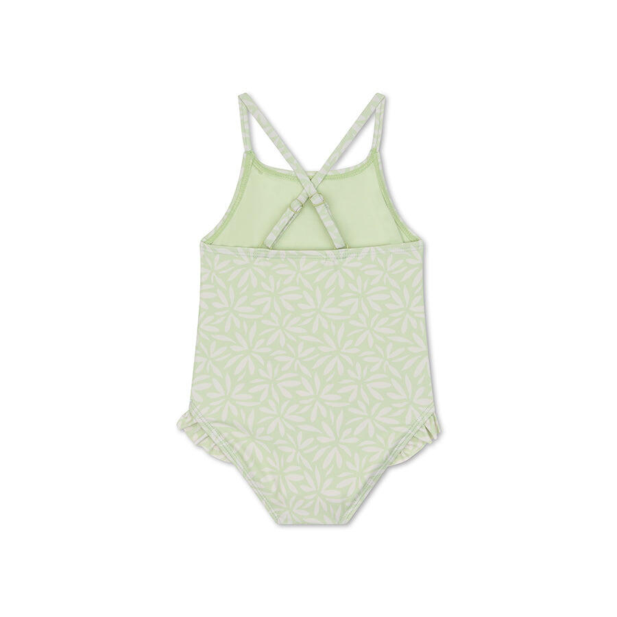 Maillots de bain pour filles - Vert - Matcha - 122/128 3/7