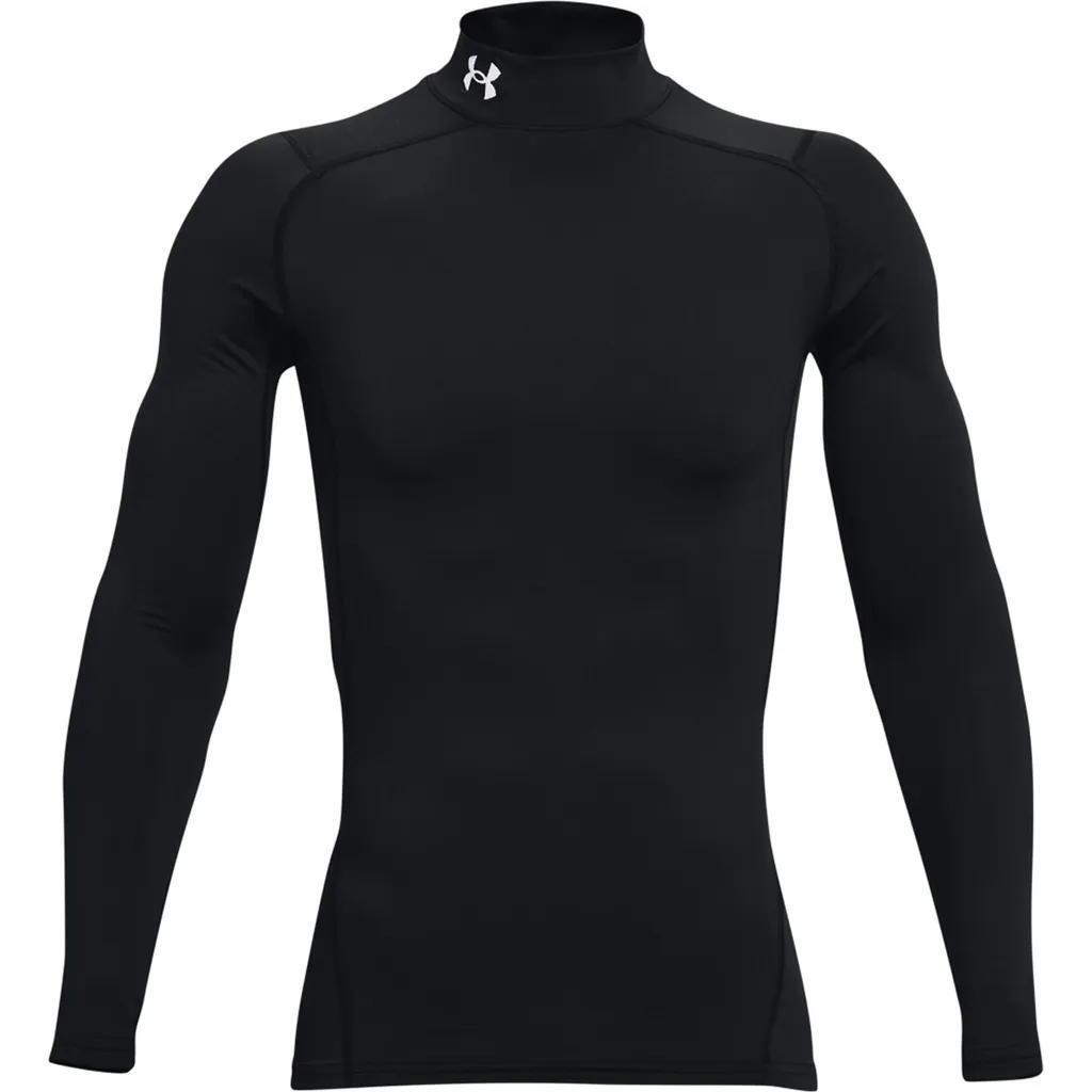 Under Armour - Maillot De Compression À Manches Longues Under Armour Coldgear Mock Noir - Sous Vêtement Bas - Gris|noir - 40 M - Decathlon