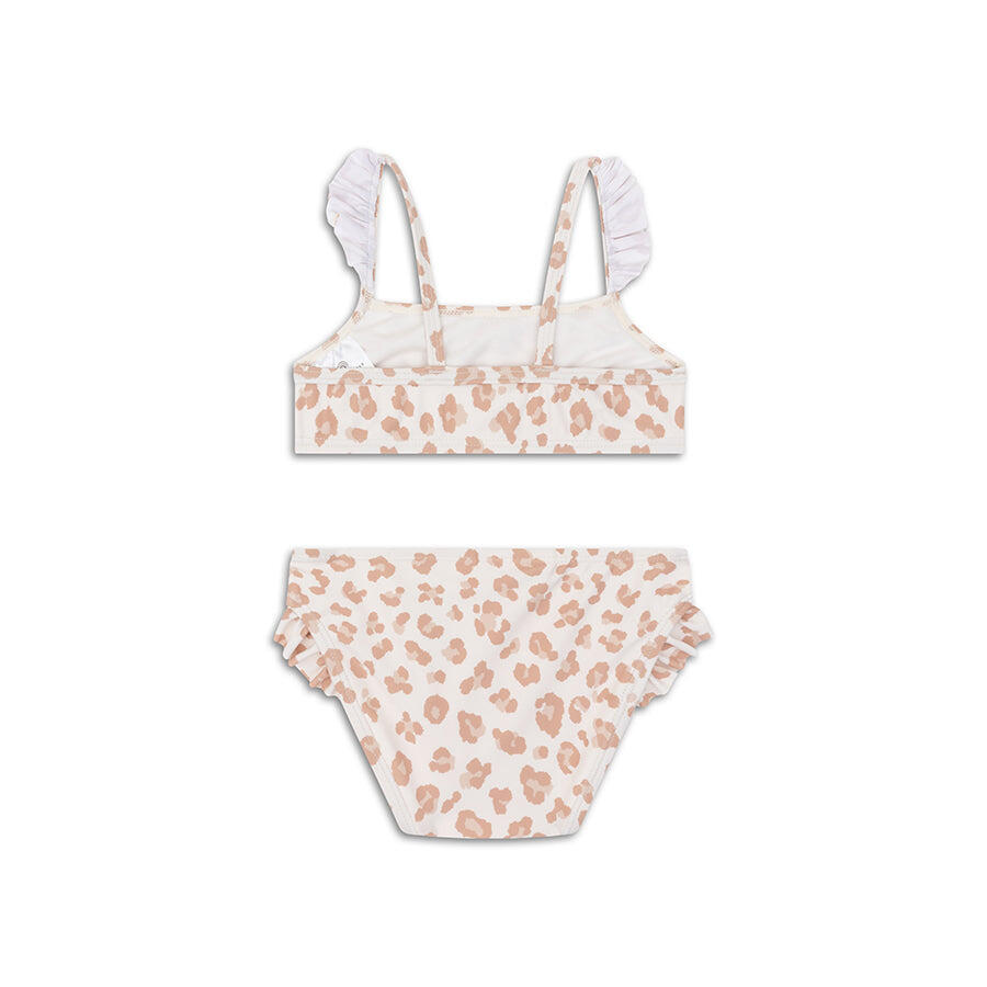 Swim Essentials Bikini - Beige - Leopard - 110/116 3/7