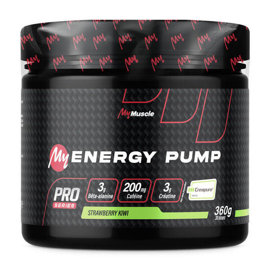 Pre-workout - My Energy Pump - Fraise Kiwi 360g