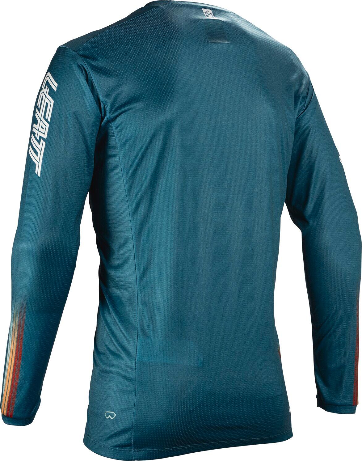 Camiseta MTB Enduro 4.0 elástica de manga larga azul claro para hombre 2/8