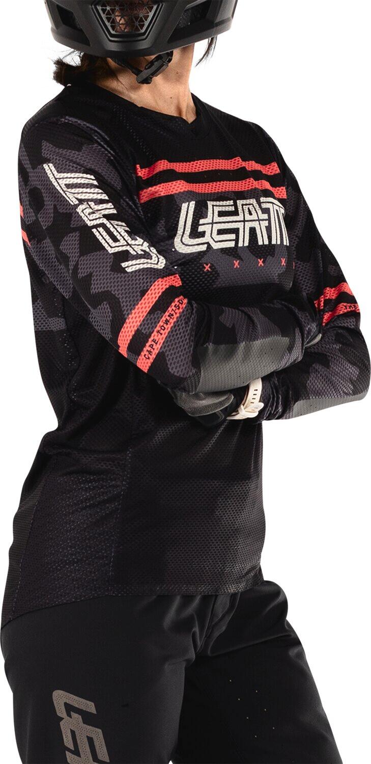 Maillot VTT Gravity 4.0 stretch et confortable Noir Femme 5/7